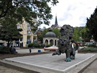 [La sorgente Kochbrunnen a Wiesbaden]