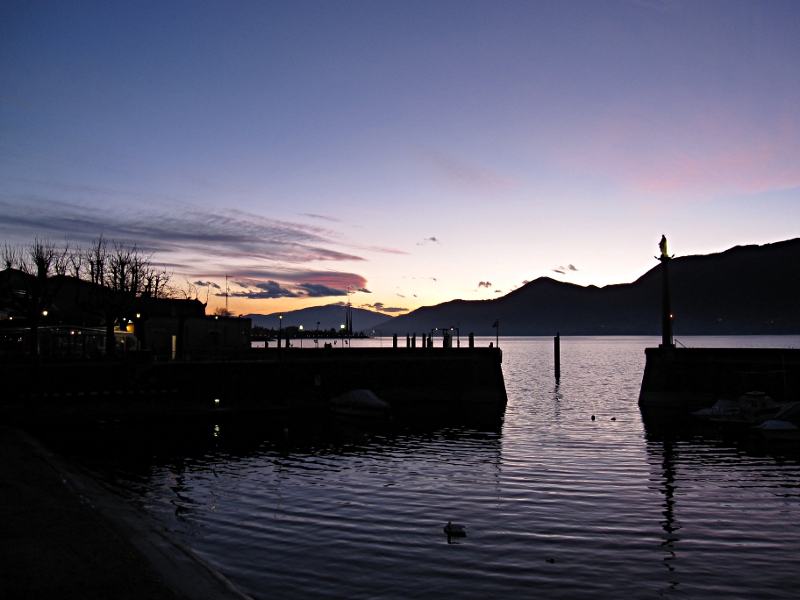 [Tramonto a Luino]