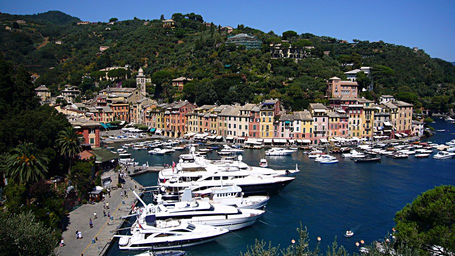 [Il porticciolo di Portofino]