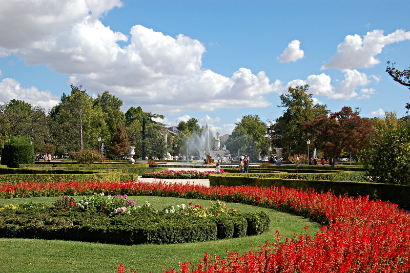 [Il Jardín del Parterre a Aranjuez.]
