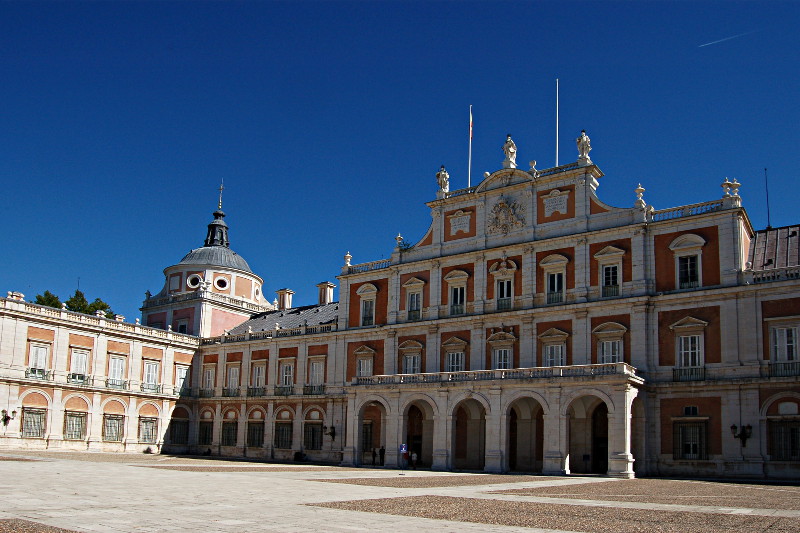 [Facciata principale del Palacio Real di Aranjuez]