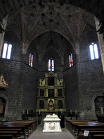 [Interno gotico della Cappella di Mosén Rubí a Avila]