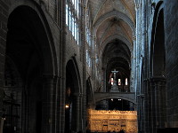 [Navata della Cattedrale gotica di Avila]