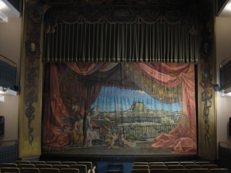 [Palco del teatro di Chinchón]