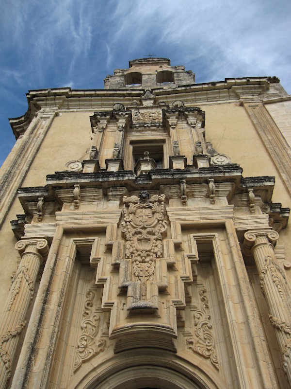 [Particolare della facciata del Convento di San Pablo a Cuenca]