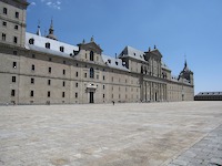 [Lato Ovest dell'Escorial]